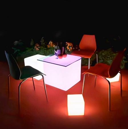 Светильник Куб 35 питание от сети 220В, RGB