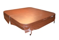 Крышка-чехол для SPA бассейна (темно-коричневая) (размеры: 200*211 см)